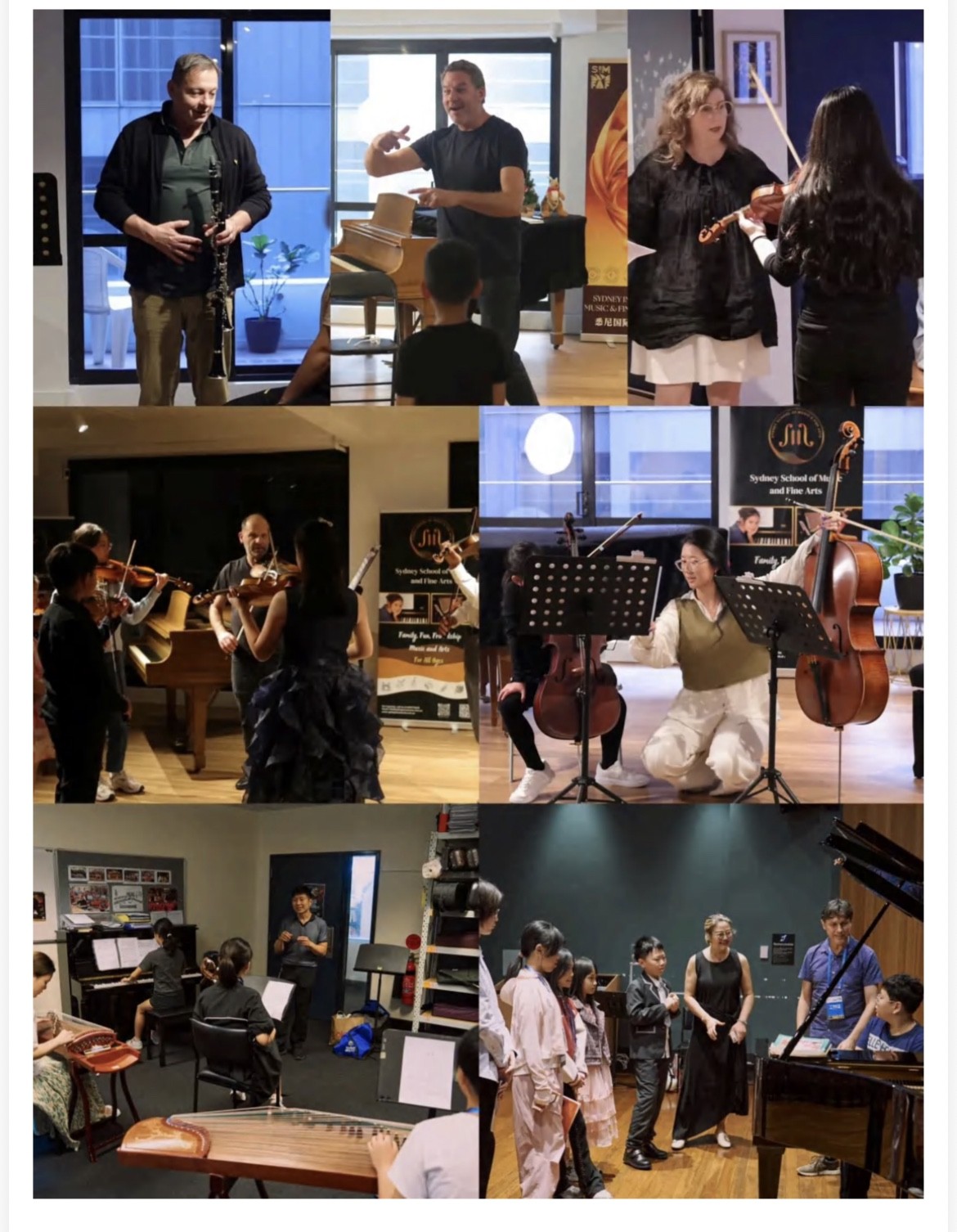 Chamber music at the Festival — a collage of masterclasses, professional coaching, chamber-music rehearsal, ensemble work and instrumental teaching with the interaction of professional musicians, teachers and students